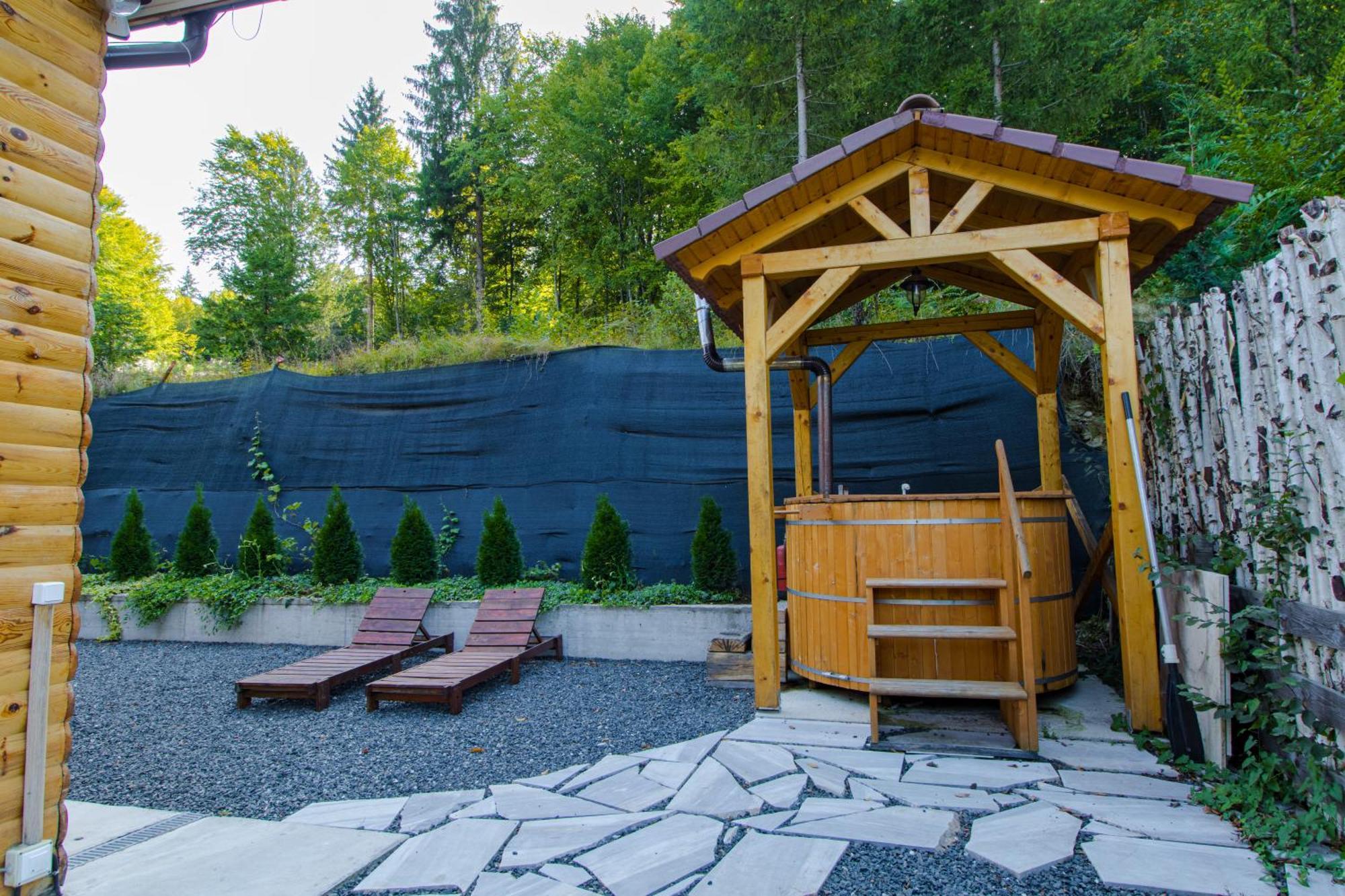 Bear'S Lair Chalet Porumbacu de Sus Dış mekan fotoğraf